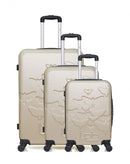 LPB LUGGAGE - 3er-Set: Hartschalenkoffer AELYS