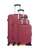 LPB LUGGAGE - 3er-Set: Hartschalenkoffer NAÏS