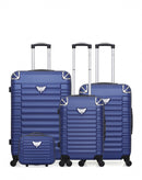 LPB LUGGAGE - 4er-Set: Hartschalenkoffer GIULIA-C