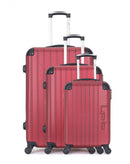 LPB LUGGAGE - 3er-Set: Hartschalenkoffer HAMBOURG