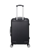 WAVE PARIS - 3er-Pack: Mittelgroßer Koffer, Handgepäck und Kosmetikkoffer TAGE