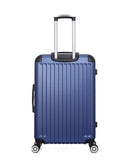 WAVE PARIS - 3er-Pack: Großer Koffer, mittelgroßer Koffer und Kosmetikkoffer TAGE