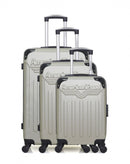 AMERICAN TRAVEL – 3er-Set: Hartschalenkoffer HARLEM-A