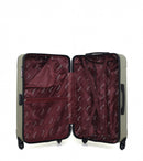 AMERICAN TRAVEL – 3er-Set: Hartschalenkoffer HARLEM-A
