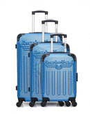 AMERICAN TRAVEL – 3er-Set: Hartschalenkoffer HARLEM-A