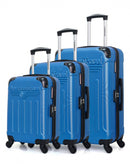 AMERICAN TRAVEL – 3er-Set: Hartschalenkoffer HARLEM-A