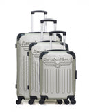 AMERICAN TRAVEL – 3er-Set: Hartschalenkoffer HARLEM-A