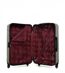AMERICAN TRAVEL – 3er-Set: Hartschalenkoffer HARLEM-A