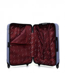 AMERICAN TRAVEL – 3er-Set: Hartschalenkoffer HARLEM-A