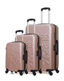 LPB LUGGAGE - 3er-Set: Hartschalenkoffer ELEONOR