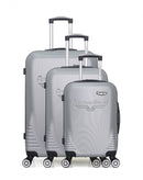 AMERICAN TRAVEL – 3er-Set: Hartschalenkoffer DC