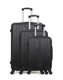 AMERICAN TRAVEL - 3er-Set: Hartschalenkoffer SPRINGFIELD