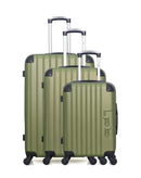 LPB LUGGAGE - 3er-Set: Hartschalenkoffer HAMBOURG