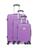 LPB LUGGAGE - 3er-Set: Hartschalenkoffer AGATA