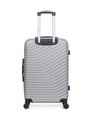 WAVE PARIS - 3er-Pack: Mittelgroßer Koffer, Handgepäck und Handgepäck XXS AMAZONE LENA