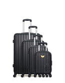 LPB LUGGAGE - 4er-Set: Hartschalenkoffer MARIANNE-M