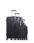 AMERICAN TRAVEL - 4er-Set: Hartschalenkoffer SPRINGFIELD-M