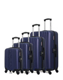 AMERICAN TRAVEL - 4er-Set: Hartschalenkoffer SPRINGFIELD-M