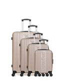 AMERICAN TRAVEL - 4er-Set: Hartschalenkoffer SPRINGFIELD-M