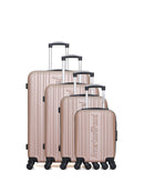 AMERICAN TRAVEL - 4er-Set: Hartschalenkoffer SPRINGFIELD-M