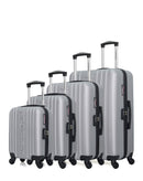 AMERICAN TRAVEL - 4er-Set: Hartschalenkoffer SPRINGFIELD-M