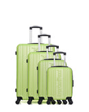 AMERICAN TRAVEL - 4er-Set: Hartschalenkoffer SPRINGFIELD-M