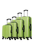 AMERICAN TRAVEL - 4er-Set: Hartschalenkoffer SPRINGFIELD-M