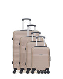 4er-Set Hartschalenkoffer MEMPHIS-M