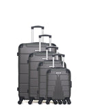 BLUESTAR – 4er-Set: Hartschalenkoffer OTTAWA M