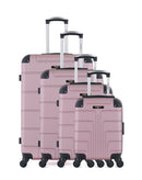 BLUESTAR – 4er-Set: Hartschalenkoffer OTTAWA M