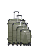 BLUESTAR – 4er-Set: Hartschalenkoffer OTTAWA M