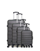 HERO – 4er-Set: Hartschalenkoffer RENOSO M