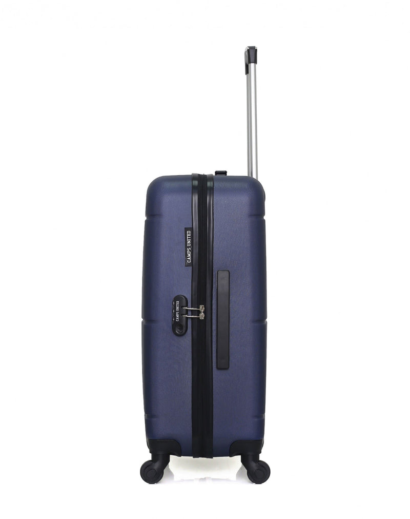 Set aus 3 Mittelgroßer Koffer 65cm, handgepäck 55cm und kosmetikkoffer HARVARD
