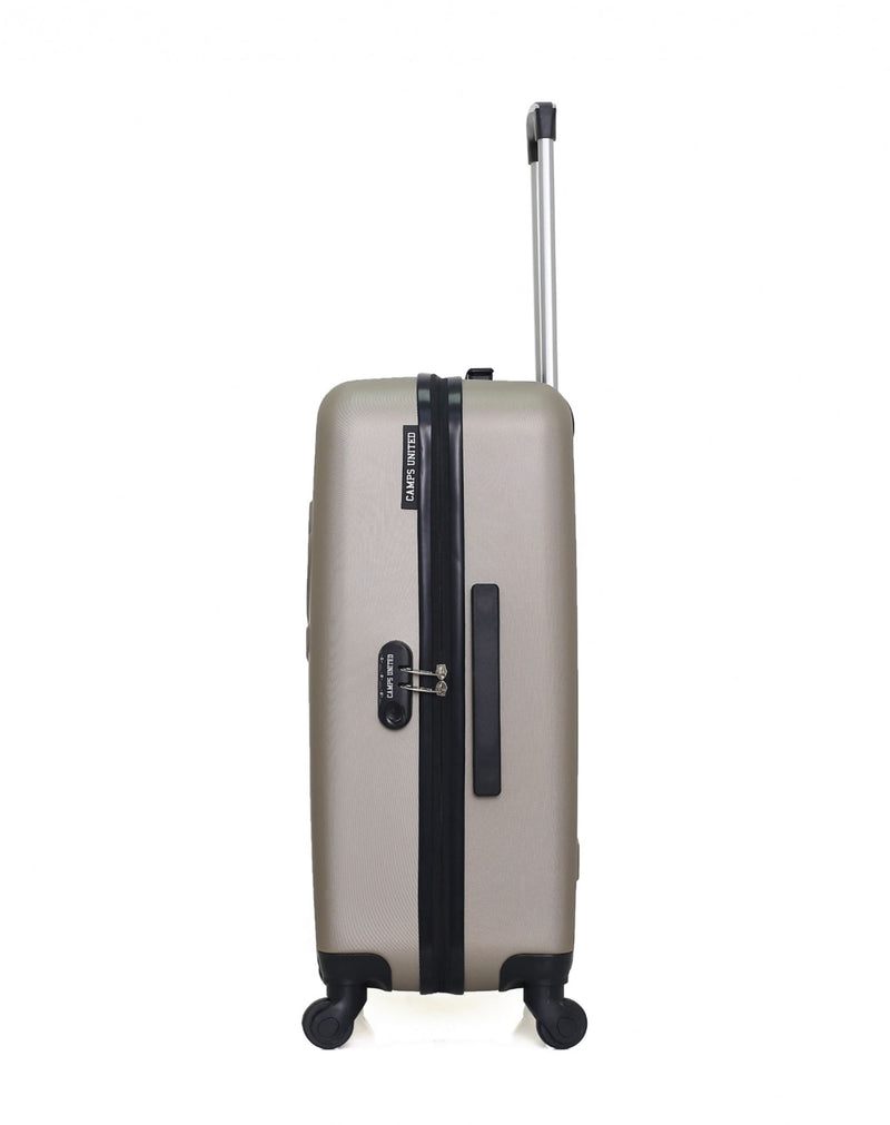 Set aus 3 Großformatiger Hartschalenkoffer 75cm, Mittelgroßer Koffer 65cm und 1 handgepäck  46cm COLUMBIA
