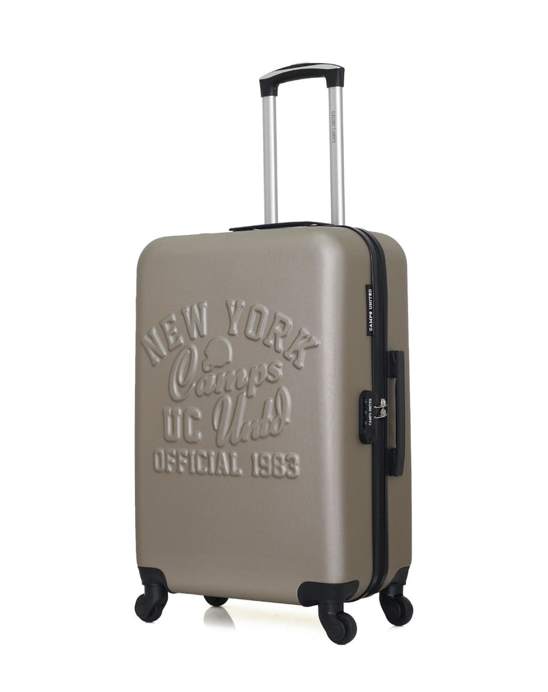 Set aus 2 Mittelgroßer Koffer 65cm und 1 handgepäck 55cm BROWN