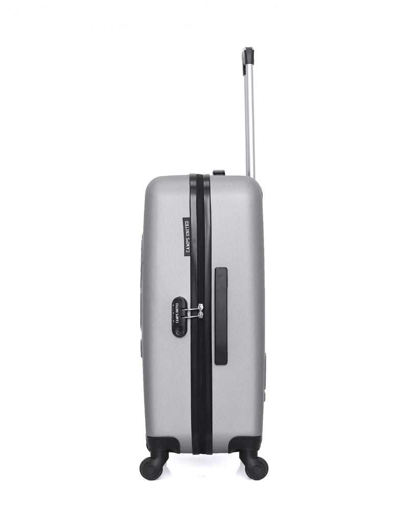 Set aus 3 Mittelgroßer Koffer 65cm, handgepäck 55cm und handgepäck 46cm BROWN