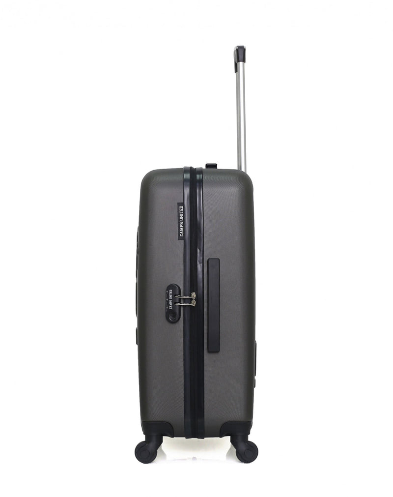 Set aus 3 Mittelgroßer Koffer 65cm, handgepäck 55cm und handgepäck 46cm BROWN