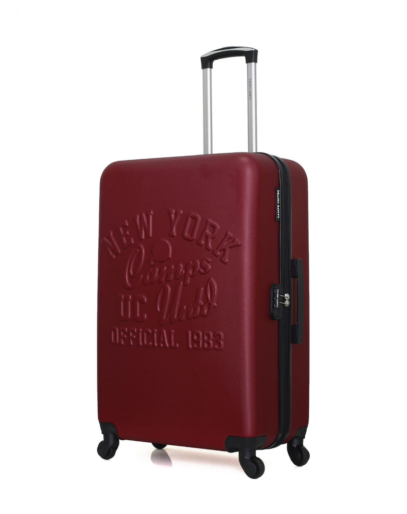 Set aus 3 Großformatiger Hartschalenkoffer 75cm, Mittelgroßer Koffer 65cm und handgepäck 55cm BROWN