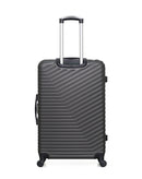 WAVE PARIS - 3er-Pack: Großer Koffer, mittelgroßer Koffer und Handgepäck XXS AMAZONE LENA