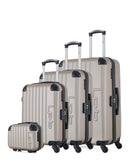 LPB LUGGAGE - 4er-Set: Hartschalenkoffer HAMBOURG-C