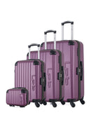 LPB LUGGAGE - 4er-Set: Hartschalenkoffer HAMBOURG-C