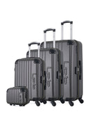 LPB LUGGAGE - 4er-Set: Hartschalenkoffer HAMBOURG-C