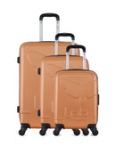 LPB LUGGAGE - 3er-Set: Hartschalenkoffer NORINE-A