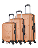 LPB LUGGAGE - 3er-Set: Hartschalenkoffer NORINE-A