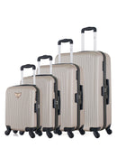 LPB LUGGAGE - 4er-Set: Hartschalenkoffer AGATA-M
