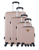 LPB LUGGAGE - 4er-Set: Hartschalenkoffer AGATA-M