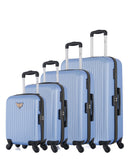 LPB LUGGAGE - 4er-Set: Hartschalenkoffer AGATA-M