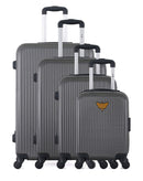 LPB LUGGAGE - 4er-Set: Hartschalenkoffer AGATA-M