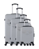 AMERICAN TRAVEL – 4er-Set: Hartschalenkoffer CHELSEA-M