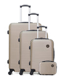 4er-Set: Hartschalenkoffer LONDON C